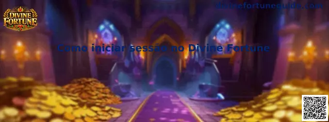 Como iniciar sessão no Divine Fortune