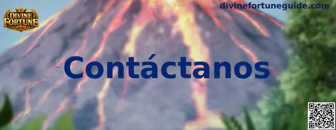 Página de contacto de Divine Fortune