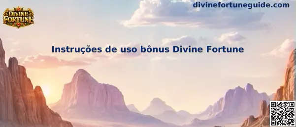 Instruções de uso bônus Divine Fortune Golden Spin
