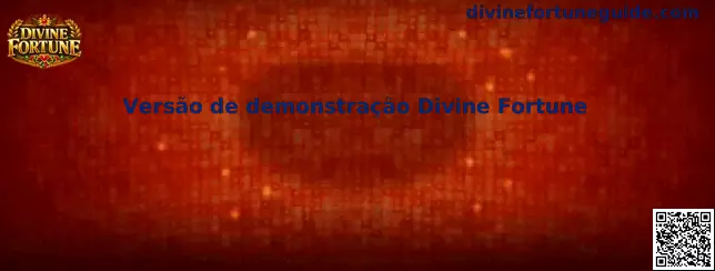 Interfaz de Versão de demonstração Divine Fortune con rodillos y comodines